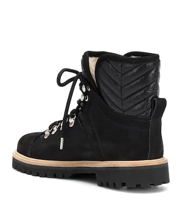 Bottines Edna en daim | Ganni