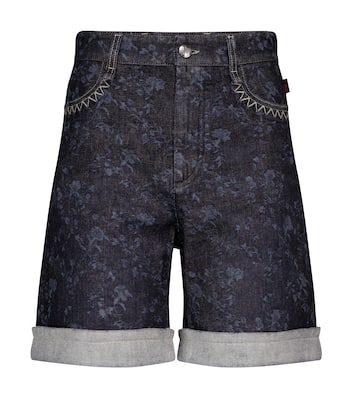 Bermudas de denim de tiro alto | Chloé