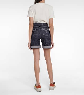 Bermudas de denim de tiro alto | Chloé