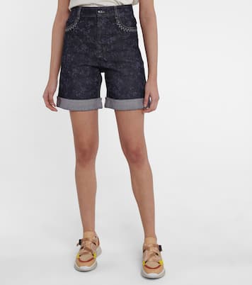 Bermudas de denim de tiro alto | Chloé