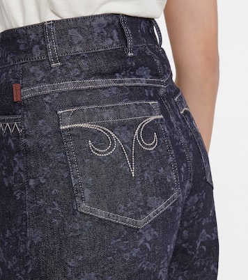 Bermudas de denim de tiro alto | Chloé