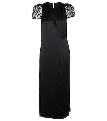 Midikleid Audun aus Seidensatin | Safiyaa