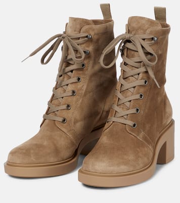 Botines Foster de ante | Gianvito Rossi
