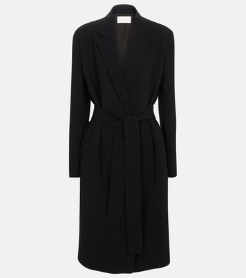 Harri cady coat in black - The Row | Mytheresa