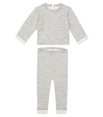 Bebé - set Thai de top y pantalones de lana | Bonpoint