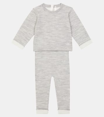 Bebé - set Thai de top y pantalones de lana | Bonpoint