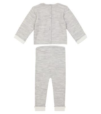 Bebé - set Thai de top y pantalones de lana | Bonpoint