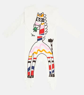 Baby - Tutina e bavaglino in cotone | Stella McCartney Kids