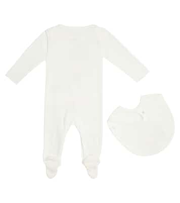 Baby - Tutina e bavaglino in cotone | Stella McCartney Kids