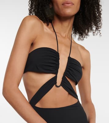 Halterneck minidress | Nensi Dojaka