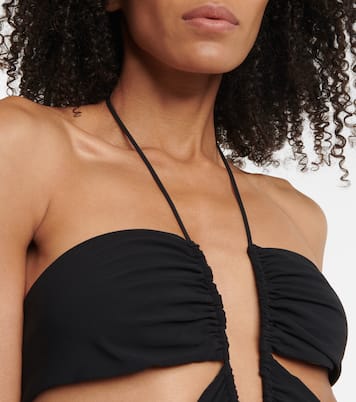 Halterneck minidress | Nensi Dojaka