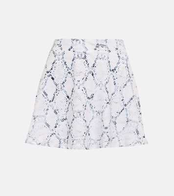 Floyd snake-print miniskirt | Varley