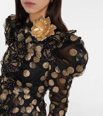 Miniabito Celestial Confetti in tulle | Zimmermann