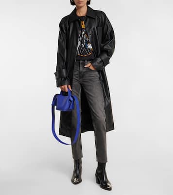 Girlfriend mid-rise cropped jeans | AG Jeans