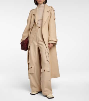 Hailey wool-blend cargo pants | The Frankie Shop