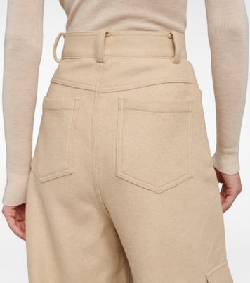 Hailey wool-blend cargo pants | The Frankie Shop