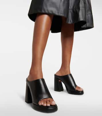 Forma leather platform mules | Proenza Schouler