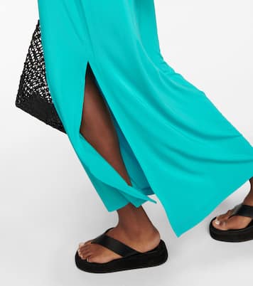 Halter-neck jersey maxi dress | Max Mara