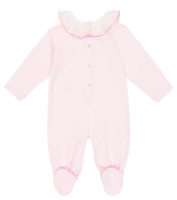 Baby - Tutina in cotone con stampa | Monnalisa