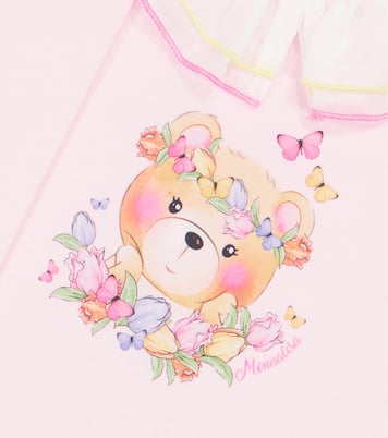 Baby - Tutina in cotone con stampa | Monnalisa