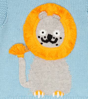 Bébé – Pull Lion en coton mélangé | Stella McCartney Kids