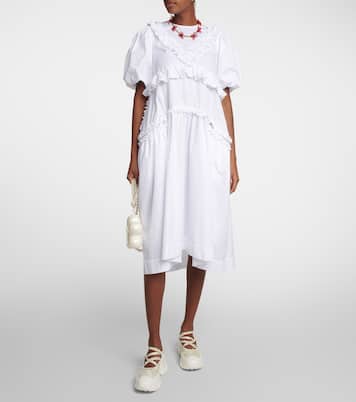 Cotton midi dress | Simone Rocha