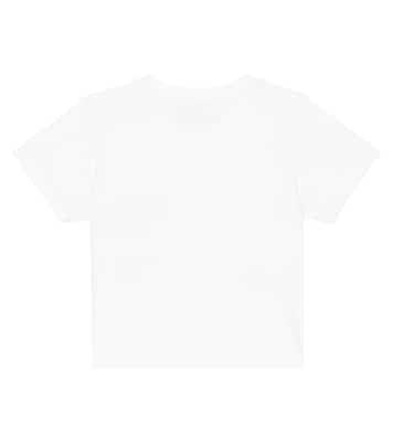 Baby - T-shirt in misto cotone con stampa | Moschino Kids