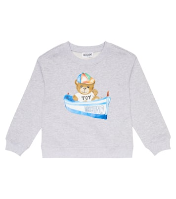 Bedrucktes Sweatshirt aus Baumwolle | Moschino Kids