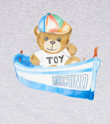 Bedrucktes Sweatshirt aus Baumwolle | Moschino Kids