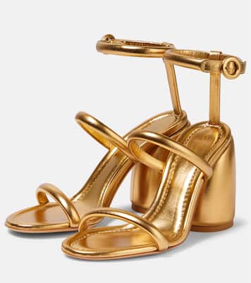 Adrie metallic leather sandals | Gianvito Rossi