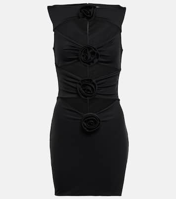 Corsage cutout crêpe minidress | Giuseppe di Morabito