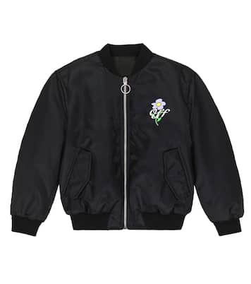 Chaqueta bomber Off Flowers | Off-White Kids