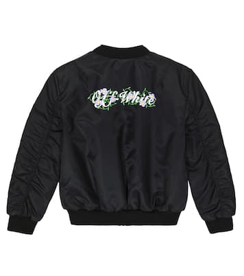 Chaqueta bomber Off Flowers | Off-White Kids