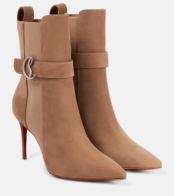 CL Chelsea Booty suede ankle boots | Christian Louboutin