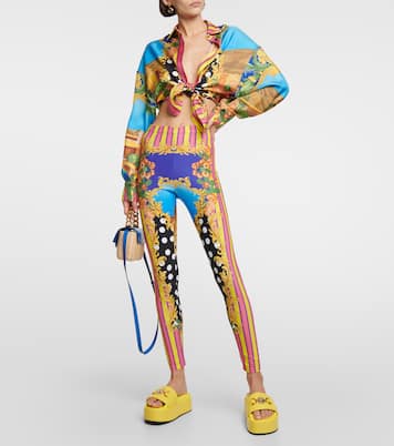Medusa Palm Springs leggings | Versace
