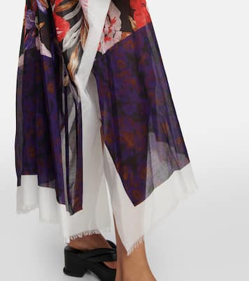 Printed cotton beach dress | Dries Van Noten