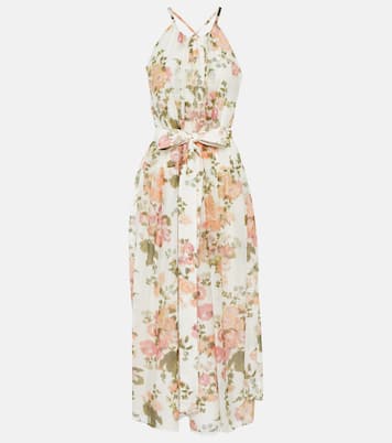 Midikleid Zinnia aus Baumwolle und Seide | Erdem