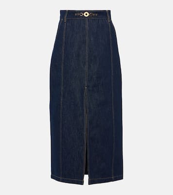 Gonna midi di jeans  | Patou