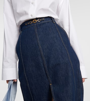 Gonna midi di jeans  | Patou