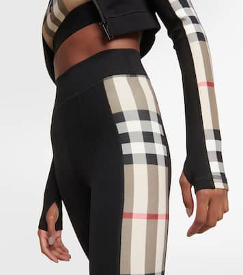 Leggings in jersey Burberry Check | Burberry