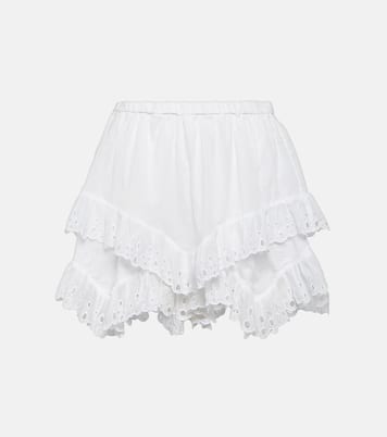 Bestickte Shorts Kaddy aus Baumwolle | Marant Etoile