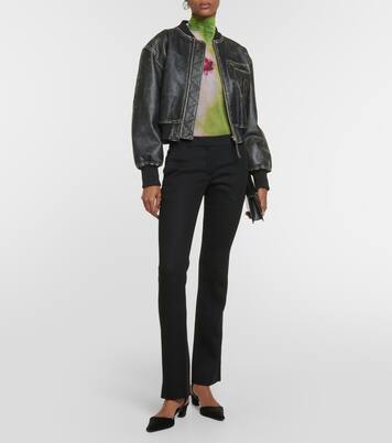 Low-Rise-Hose aus einem Wollgemisch | Acne Studios