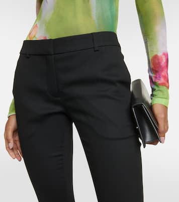 Low-Rise-Hose aus einem Wollgemisch | Acne Studios