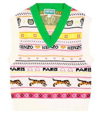 Chaleco en mezcla de algodón | Kenzo Kids