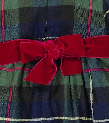 Baby Kleid mit Samt | Il Gufo