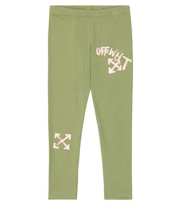 Bedruckte Leggings aus Jersey | Off-White Kids