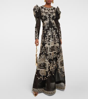 Bestickte Robe Lyrical | Zimmermann