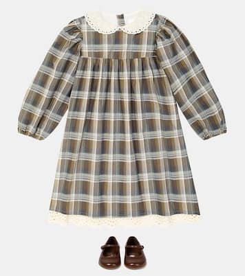 Frankie checked cotton dress | C'era Una Volta
