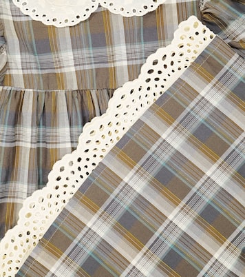 Frankie checked cotton dress | C'era Una Volta