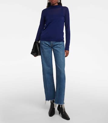 Knitted turtleneck top | Vince